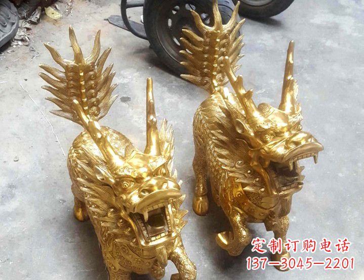 鹤壁麒麟雕塑东方之瑰宝