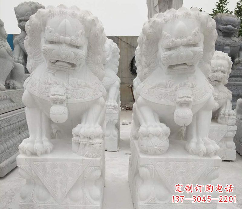 鹤壁狮子守护镇宅