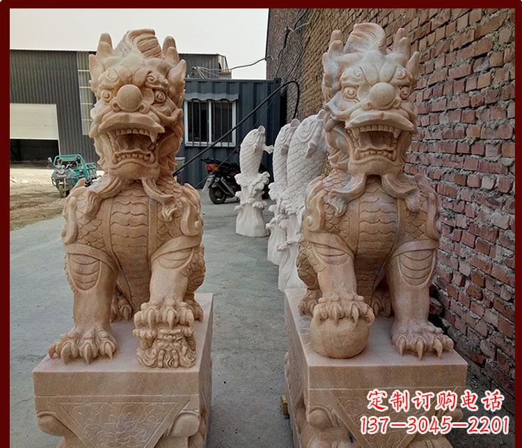 鹤壁麒麟门口雕塑——传承古老文化的精灵
