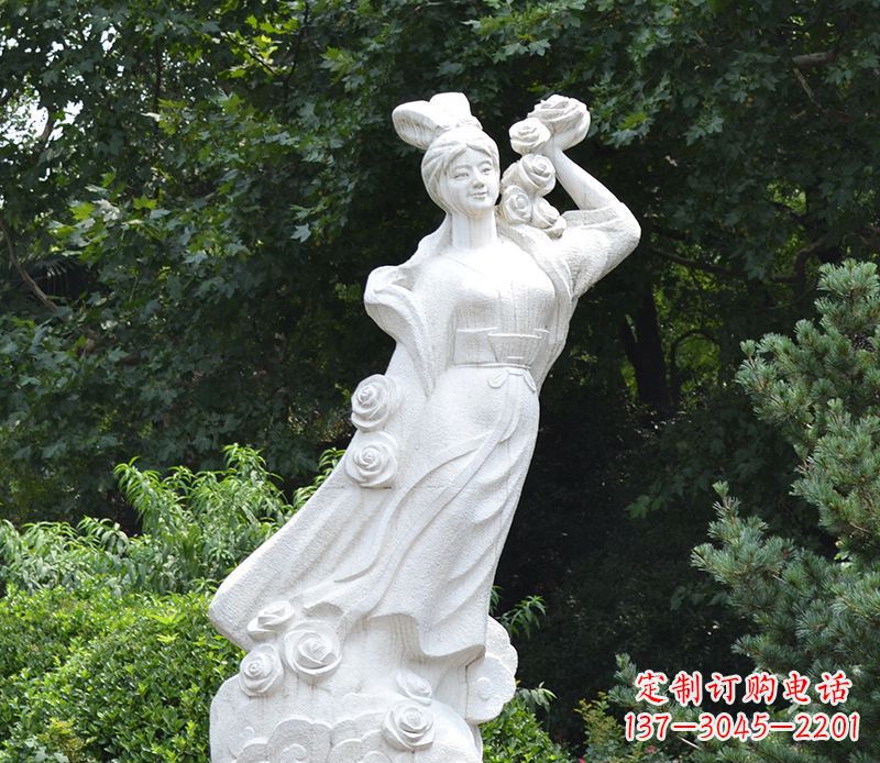 鹤壁嫦娥奔月景观石雕