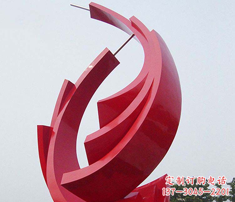 鹤壁不锈钢帆船雕塑象征着永恒的美丽