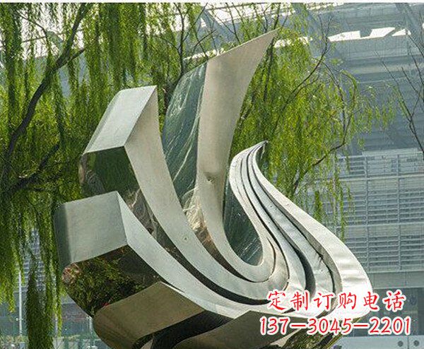 鹤壁鸽子雕塑以不锈钢作为材料的动物雕塑