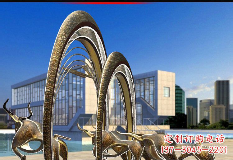 鹤壁拱门雕塑传承传统艺术