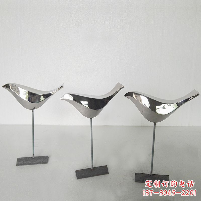 鹤壁精美鸽子雕塑引领时尚的不锈钢雕塑