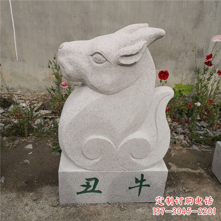 鹤壁精美汉白玉动物雕塑