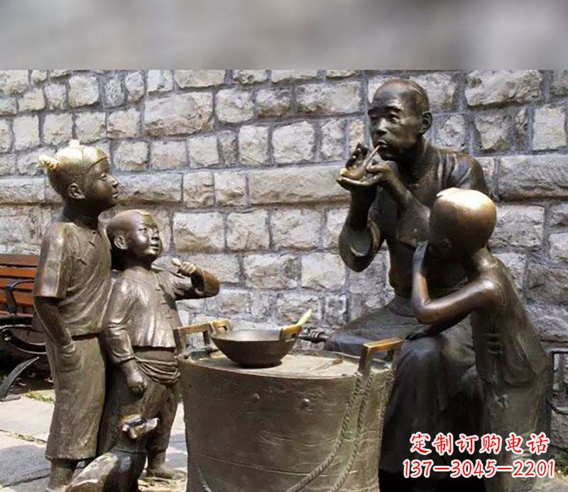 鹤壁糖人雕塑传承中国传统技艺