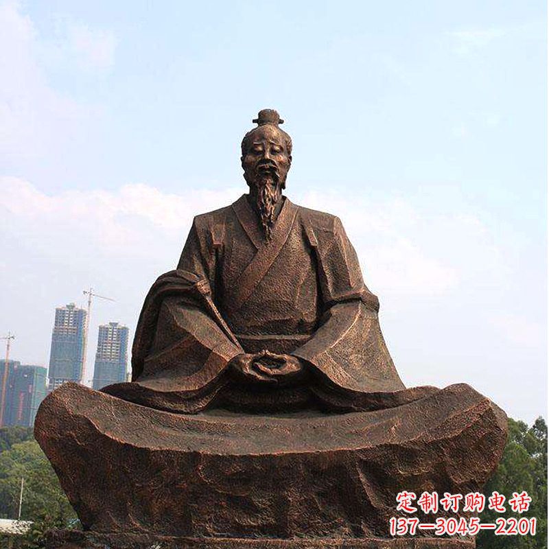 鹤壁葛洪雕塑传承历史、弘扬文化