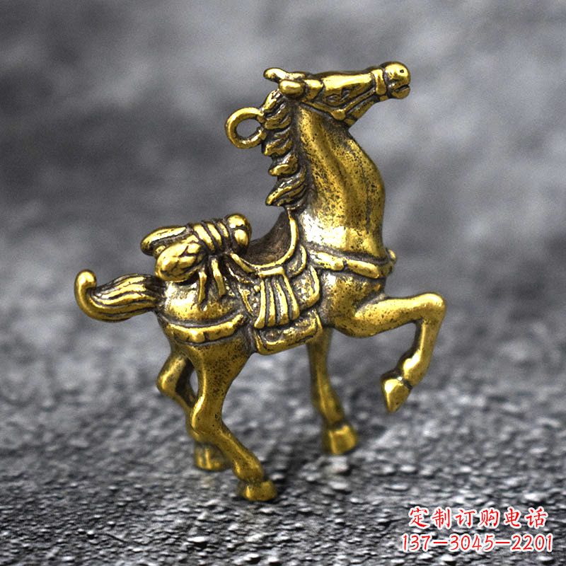 鹤壁铜铸马儿雕塑艺术精品