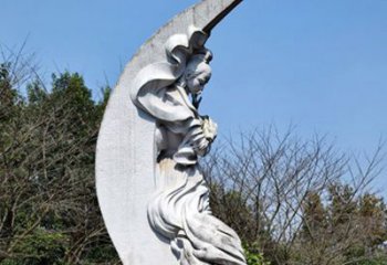 鹤壁嫦娥奔月传承中国传统文化的雕塑之美