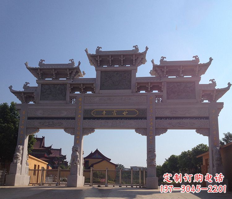 鹤壁牌坊雕塑——传承民间艺术的精髓
