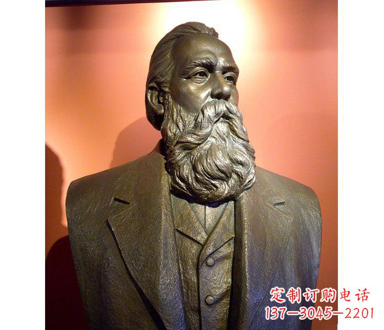 鹤壁达尔文校园人物铜雕塑