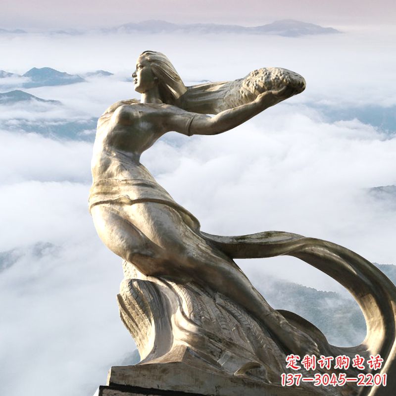 鹤壁女娲补天——神话中的传奇雕塑