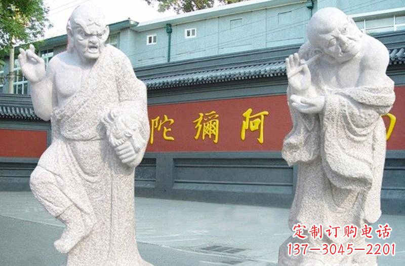鹤壁大理石罗汉雕塑佛教精神的象征