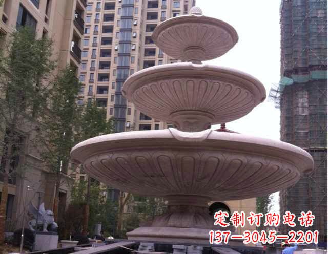 鹤壁大理石大型喷泉石雕宏伟精美的艺术之作