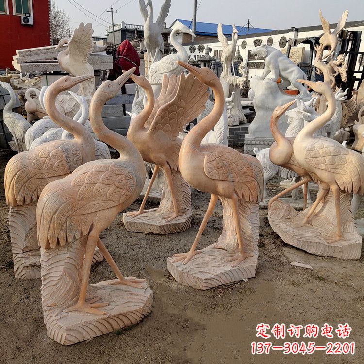 鹤壁仙鹤雕塑艺术的经典之作
