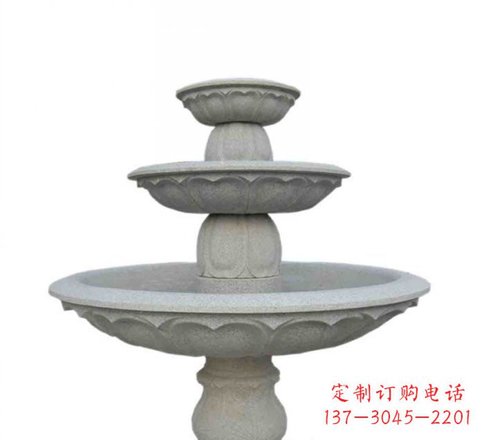 鹤壁大理石多层喷泉石雕——精美而充满灵性的艺术杰作