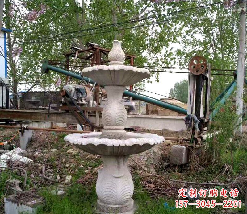 鹤壁大理石多层喷泉石雕雕塑艺术的精美之作