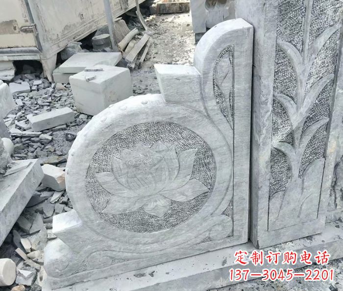 鹤壁仿古大理石栏板雕塑——穿越时空,传承古典美学