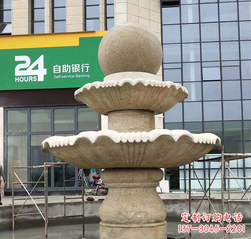 鹤壁大理石风水球喷泉雕塑——振奋人心的艺术杰作
