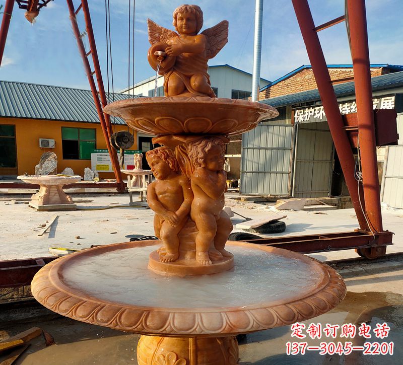 鹤壁大理石风水球雕塑传承古老文化