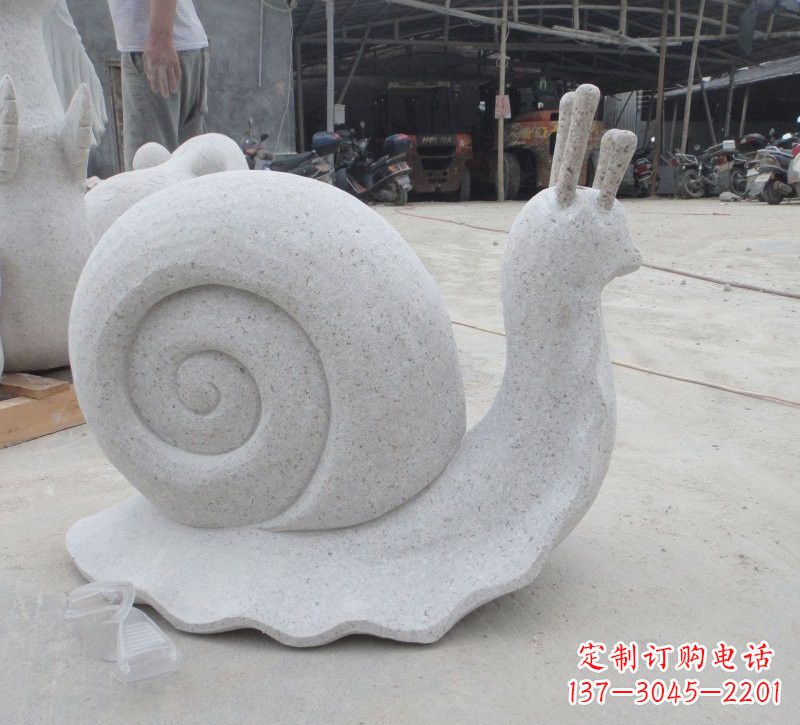 鹤壁大理石蜗牛雕塑