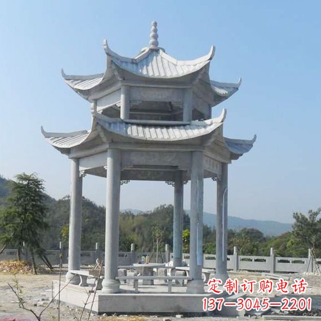 鹤壁高雅大理石凉亭雕塑