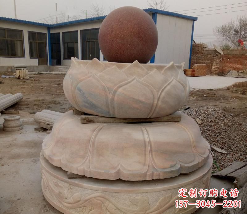 鹤壁大理石风水球雕塑