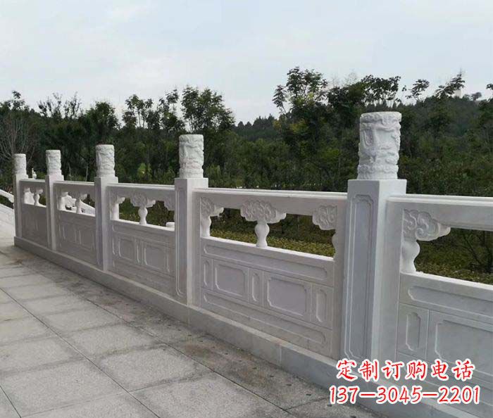 鹤壁精美绝伦大理石栏板雕塑
