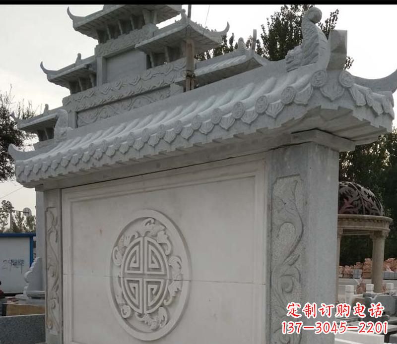 鹤壁精美大理石影壁雕塑