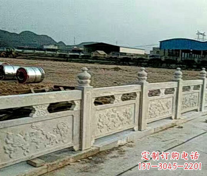 鹤壁精美大理石栏板雕塑