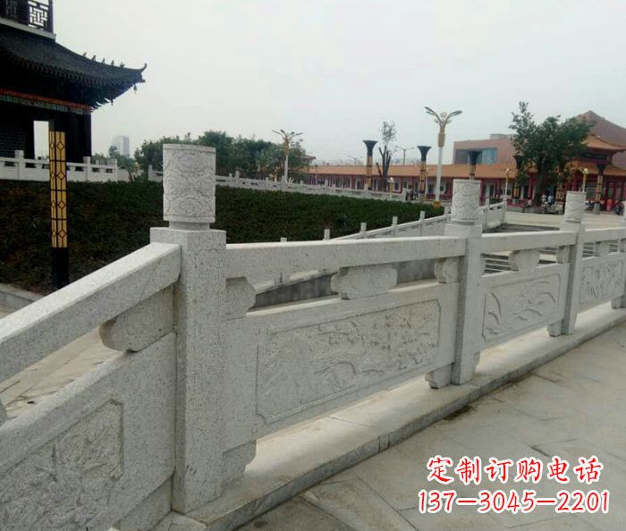鹤壁精美大理石栏板雕塑
