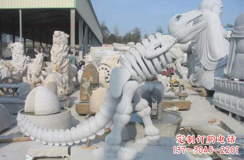 鹤壁大理石恐龙石雕