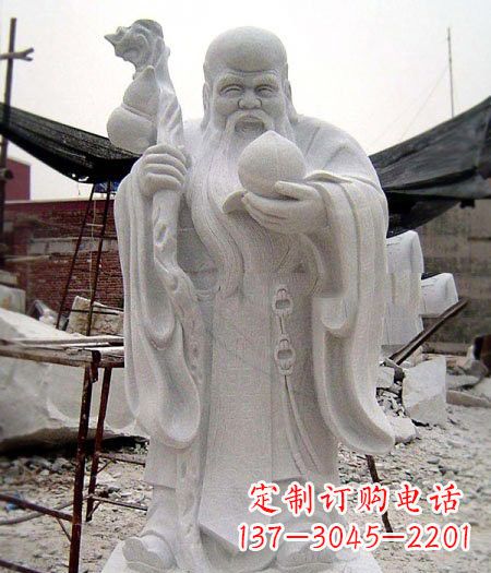 鹤壁大理石寿星雕塑