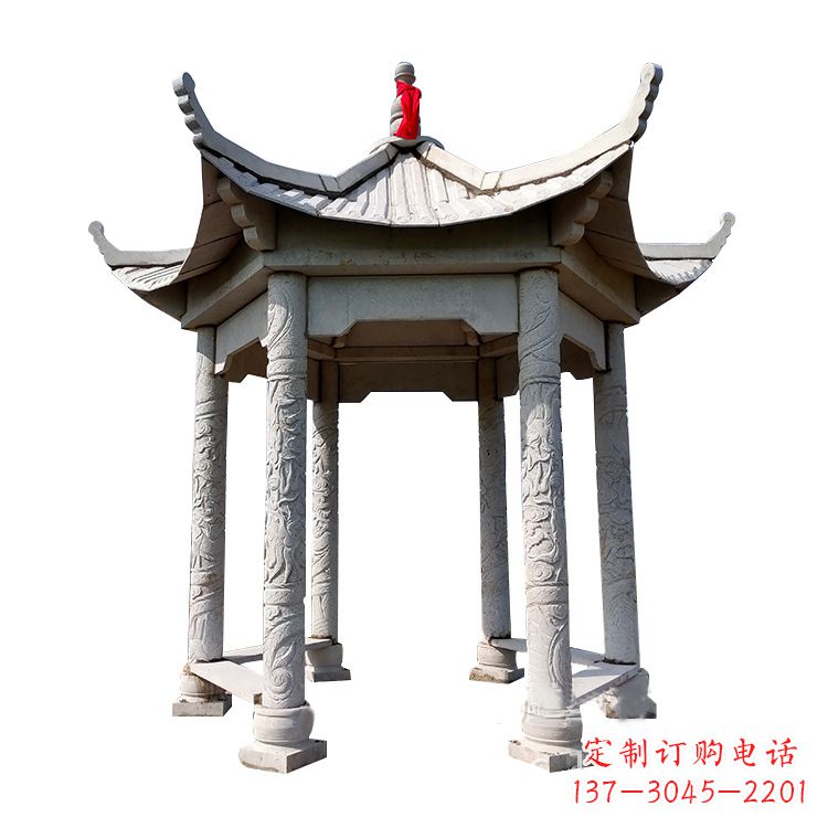 鹤壁中领雕塑大理石凉亭雕塑