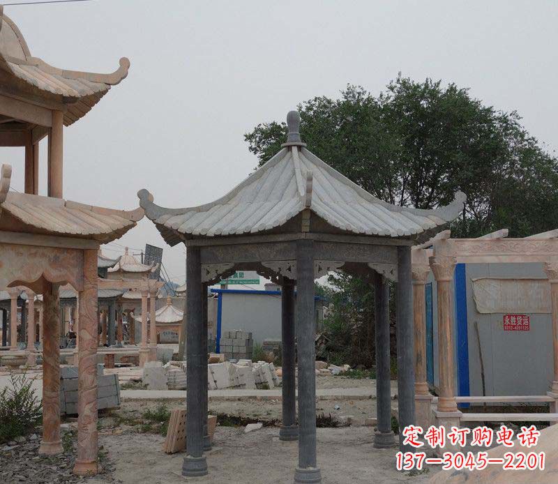 鹤壁大理石凉亭精美石雕