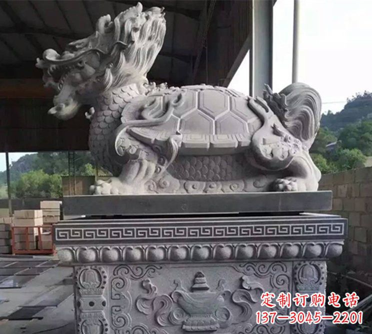 鹤壁中领雕塑 | 手工制作大理石龙雕塑