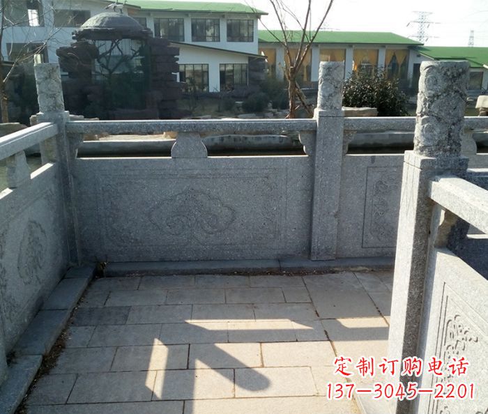 鹤壁精美大理石栏板雕塑