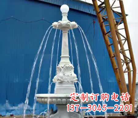 鹤壁精致大理石喷泉雕塑