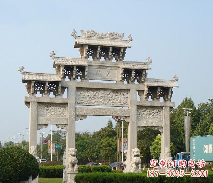 鹤壁大理石牌坊雕塑——精致纯粹、卓越优雅