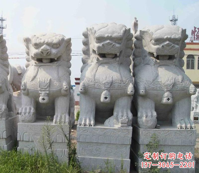 鹤壁北京玉石狮子雕塑