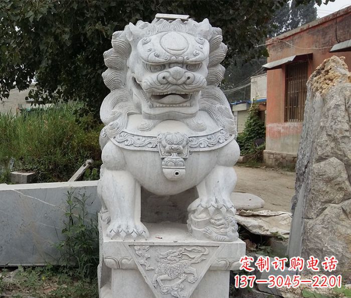 鹤壁精美狮子雕塑,拥有震撼心灵的魅力