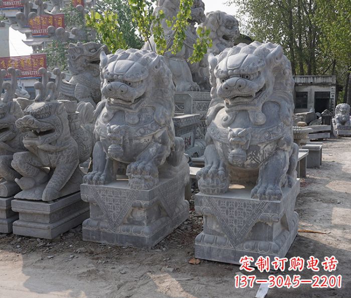 鹤壁大理石狮子雕塑