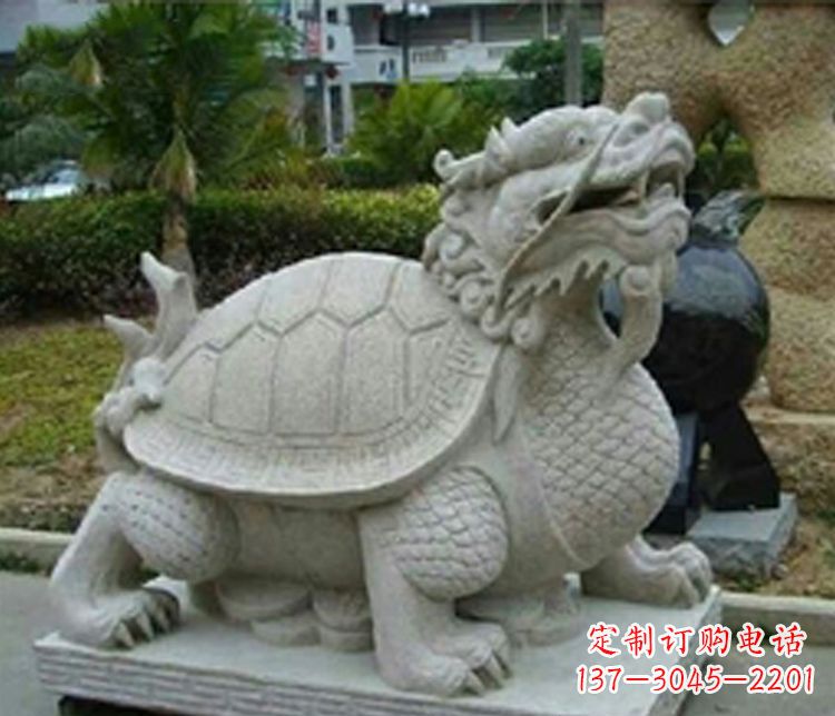 鹤壁大理石铜钱龙雕塑