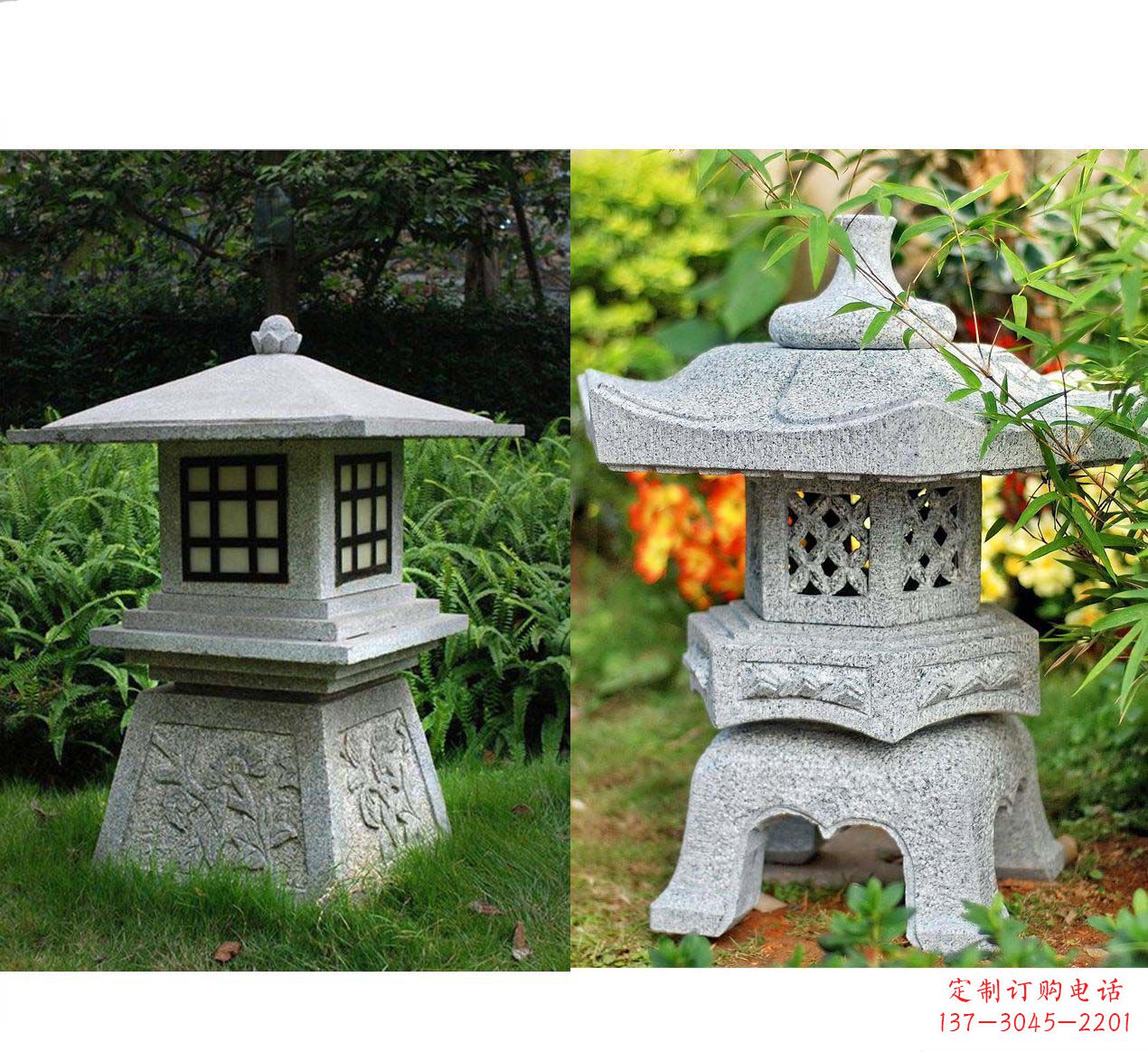 鹤壁精美大理石石灯雕塑