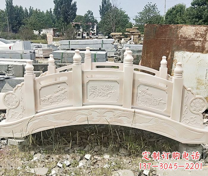 鹤壁大理石小型拱桥雕塑