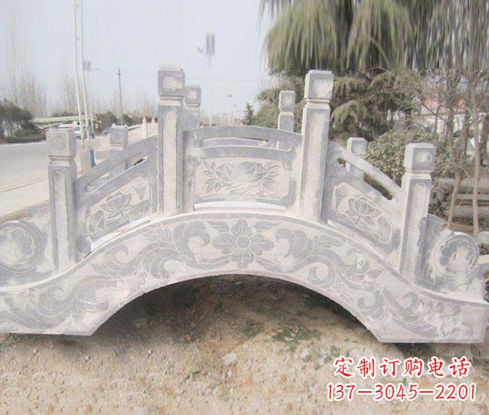 鹤壁精美大理石小型拱桥石雕
