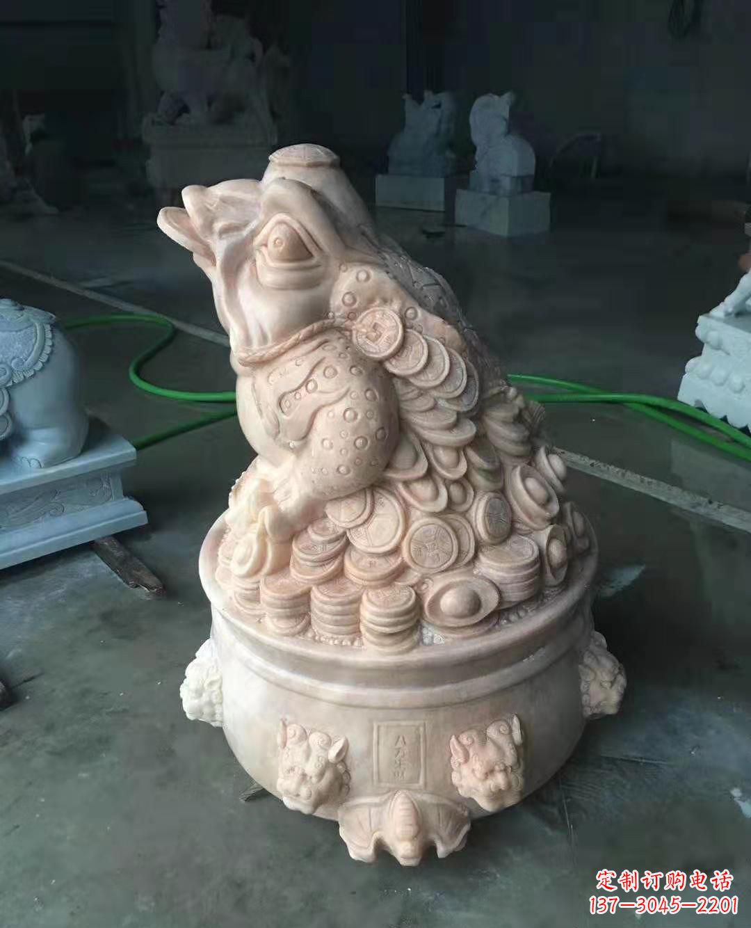 鹤壁精致石雕动物雕塑