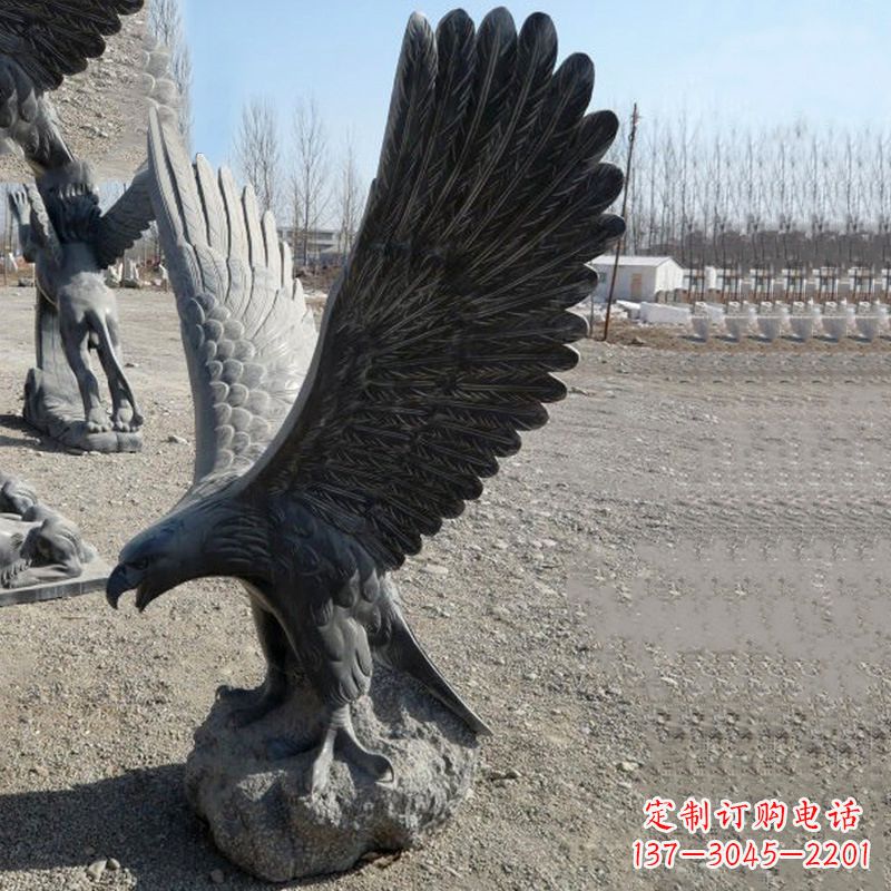 鹤壁大鹏展翅高级老鹰雕塑
