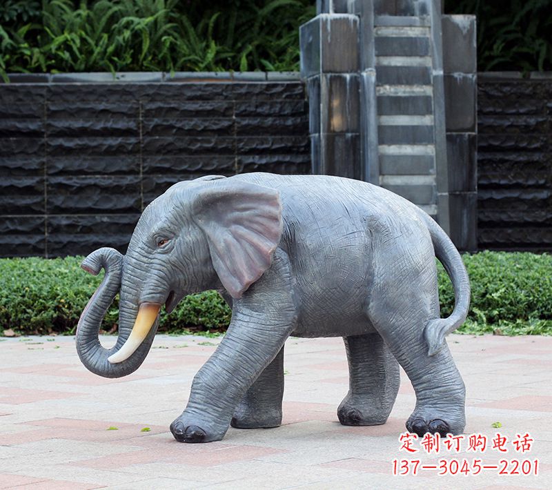 鹤壁大象 石雕雕塑