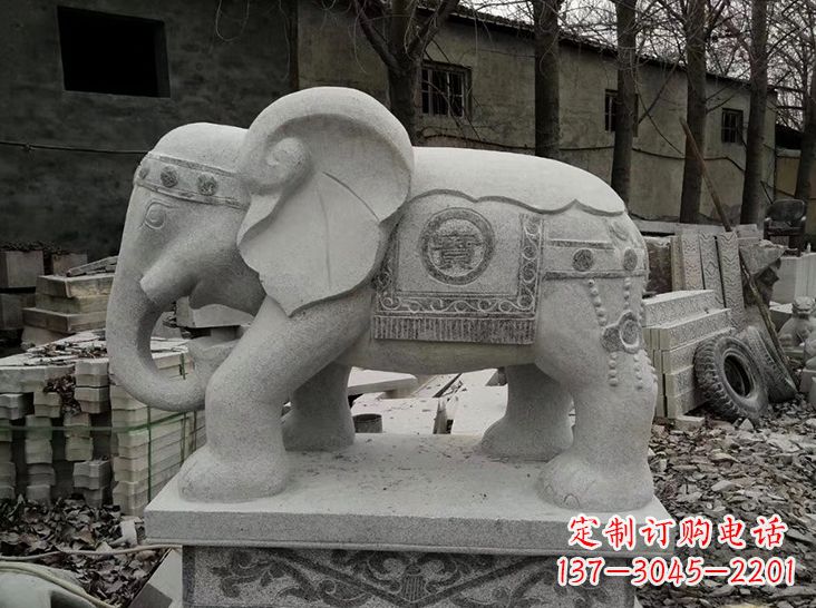 鹤壁大象 石雕 古代